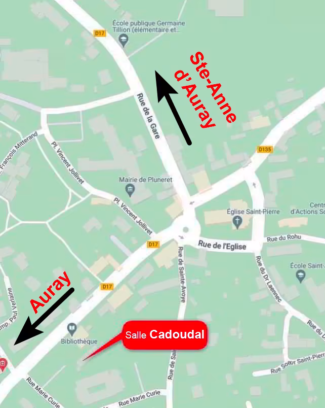 Plan de Pluneret, Salle Cadoudal